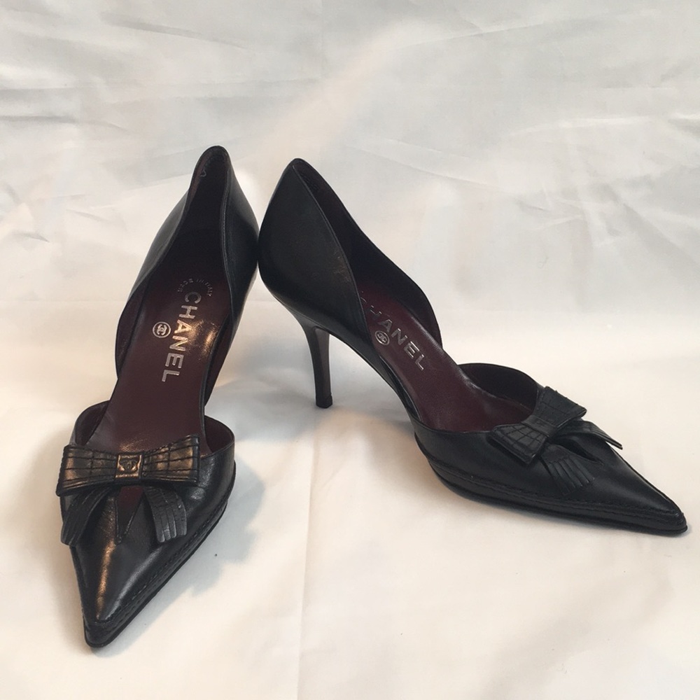 Hand made vintage Chanel heels